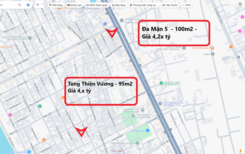 Nam Việt Á - Giá Đầu Tư - Nhỉnh 4 tỷ - Đa Mặn 5 và Tủng Thiện Vương